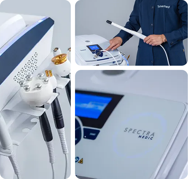 SpectraMedic para radiofrequência vaginal